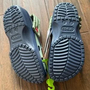 Naruto Crocs Kakashi Edition | Olive Green & Black | Size M7/W9 CROCS | Shoes | Naruto Crocs Kakashi Edition Olive Green  main image 2